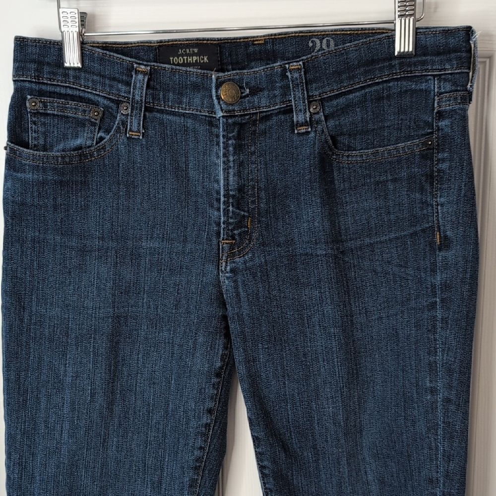 J. Crew Women's  Indigo Toothpick Skinny Jeans
